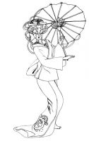 steampunk geisha